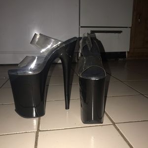 10” pleaser heels